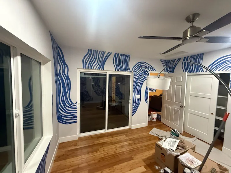 Home wallpaper installation
