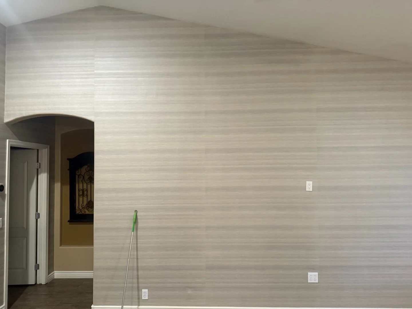 Historic home wallpaper restoration